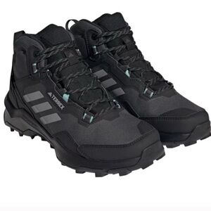 Women’s adidas gore Tex Black and Blue Hiking Shoes